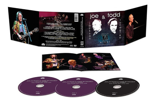 Joe Jackson Todd Rundgren New Jersey 2005 Dvd + 2 Cds Nuevo 