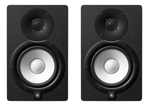 Par Monitores Yamaha Hs7mp Emparejados Negro