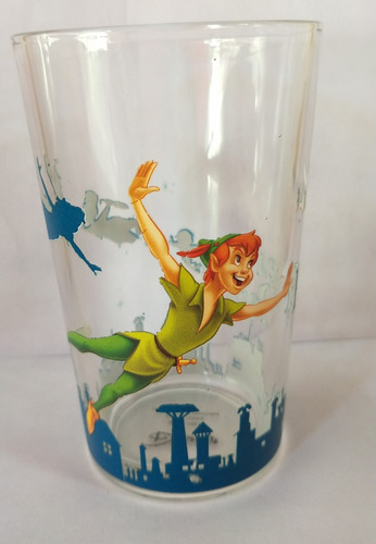 Vaso Walt Disney Peter Pan Retro Souvenir De Coleccion
