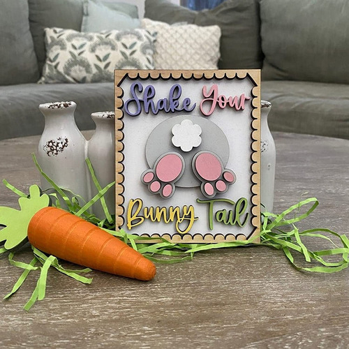 Bandeja En Capas De Zanahoria De Pascua Para Decoración De C