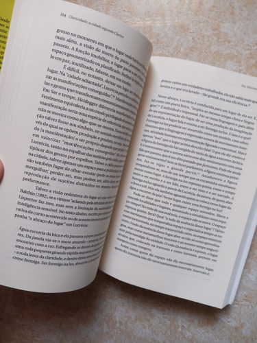Livro - A Cidade Segundo Clarice (Usado)
