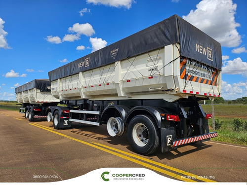 Rodocaçamba Randon 25m 9 Eixos S/pneus 23/24 Dolly Rebaixado