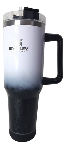 Vaso Térmico Stanley Con Parlante Bluetooth Quencher Blanco-negro Lisa