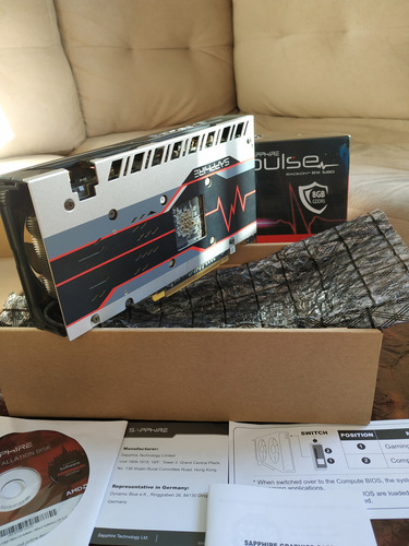 Rx 580 8gb Ddr5 Sapphire Pulse Oc (Usado)