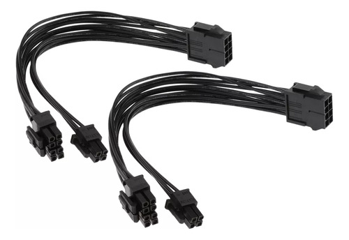 Cable De Extensión De 2 Piezas Para Cpu De 8 Pines A 8 + 4 P