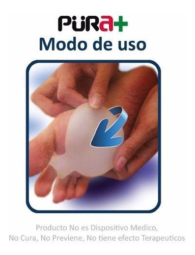 Plantillas Ortopedicas Metatarso Pie Pura+ (1 Par)
