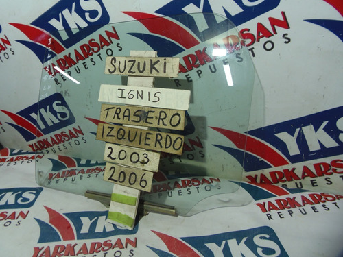 Vidrio Trasero Derecho Suzuki Ignis 2003-2006