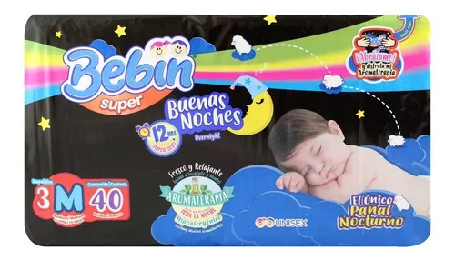 Caja De Pañal Buenas Noches Super Mediano Con 4 Paquetes Caja De Pañal Buenas Noches Super Mediano Con 4 Paquetes