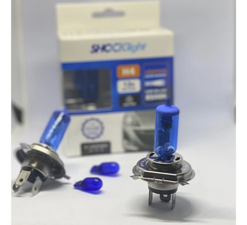 Lâmpadas Super Brancas Farol Fiat Mobi H4 8500k