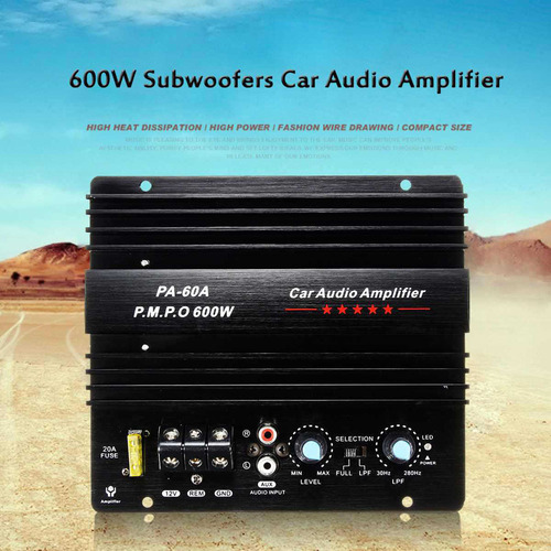 Amplificador De Audio De Coche 600w Subwoofer Potente Tabler