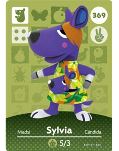 Sylvia  Nintendo Animal Crossing Happy Home Designer Serie 4