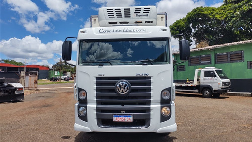 Vw 24.250 2010/2011 6x2 Baú Câm. Fria - Ap. Ref. B7 Der 404