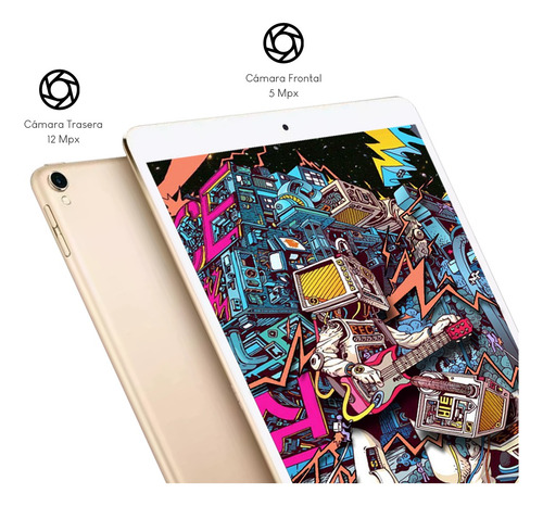 Imagen 4 de 8 de Tablet Apple iPad Pro 64gb +celular 4g Lte 64gb Oro+ Regalo