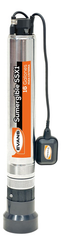Bomba Sumergible Evans 1.0hp 115v, Ssx1me100f2c-f