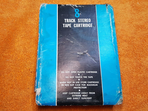 Cassette 8 Track Tape Cartridge 4 Program Cinta Vintage