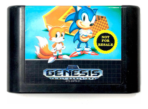 Sonic The Hedgehog 2 - Juego Original Sega Genesis Ntsc