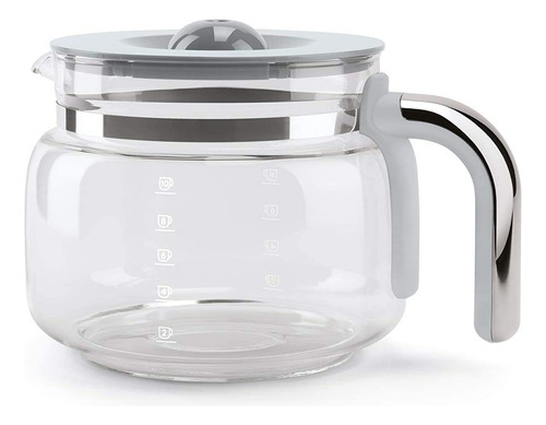 Cafetera Smeg Acero Inoxidable 1050 W Rosa