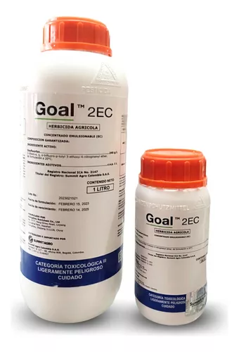 Herbicida Goal Oxifluorfen Matamaleza X 250ml | Cuotas sin interés