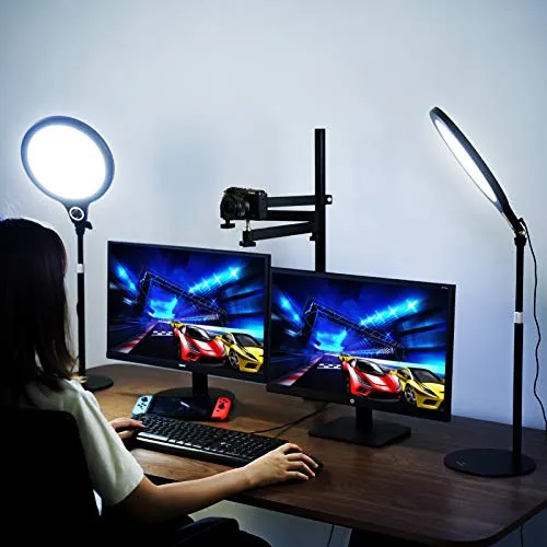 Vijim Key Light Soporte De Escritorio Extensible, Tecno...