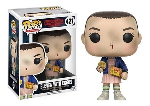 Eleven Con Eggos Funko Pop 421 Stranger Things