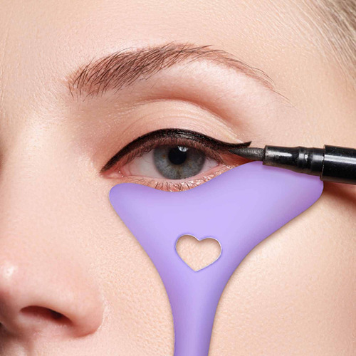 Delineador De Ojos De Silicona Y Lápiz Labial X For Facilit