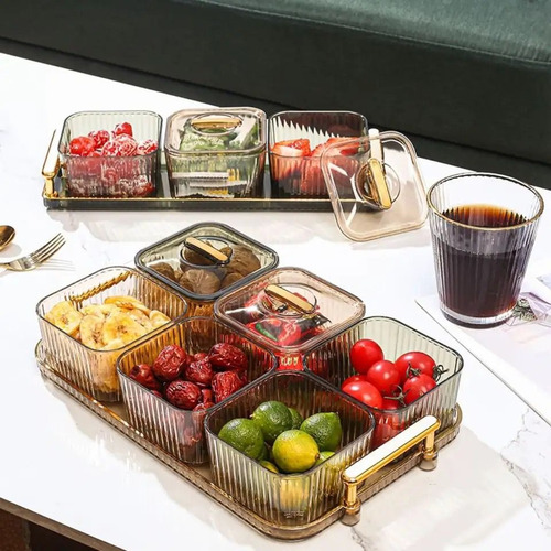 Bandeja Para Aperitivos De 6 Divisiones