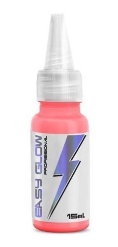 Tinta Easy Glow 15ml Para Tatuagem Tattoo - As Cores Cor Bubblegum