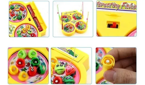 Juego De Juguetes De Pesca Hanyoer Juguete De Regalo Seguro Juego De Juguetes De Pesca Hanyoer Juguete De Regalo Seguro