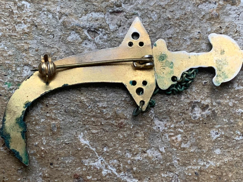 Vintage Espada Toledana Broche (Usado)