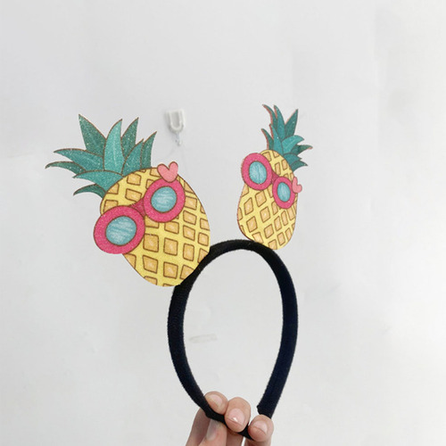 6 Unidades De Diadema Hawaiana Para Fiestas En La Playa, Dia