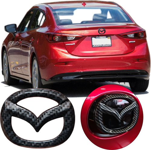 Emblema Trasero De Cajuela Mazda 3 Sedan 2014 2015 2016