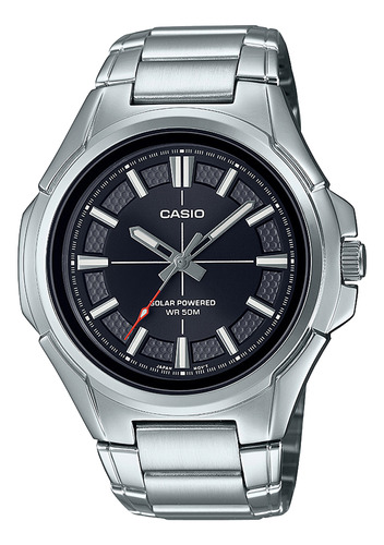 Reloj Casio Mtp-rs100d-1a Acero Hombre Plateado