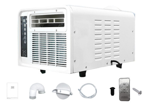 Condicionador De Ar Portátil Móvel Botão Toque Verão