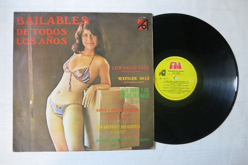 Vinyl Vinilo Lp Acetato Bailables De Todos Los Años Tropical