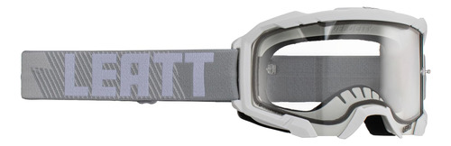 Leatt Goggle Velocity 4.5 Adulto (blanco Con Lente Transpare