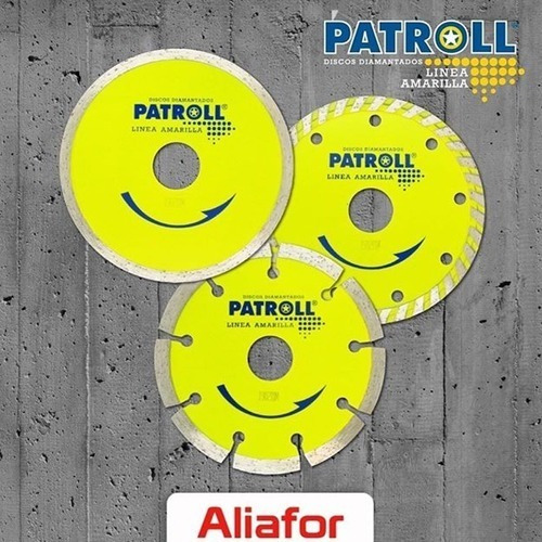 Disco Diamantado Continuo Patroll 180mm Pyc-7 Aliafor