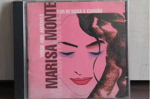 Cd Marisa Monte - Verde Anil Amarelo Cor De Rosa E Carvão