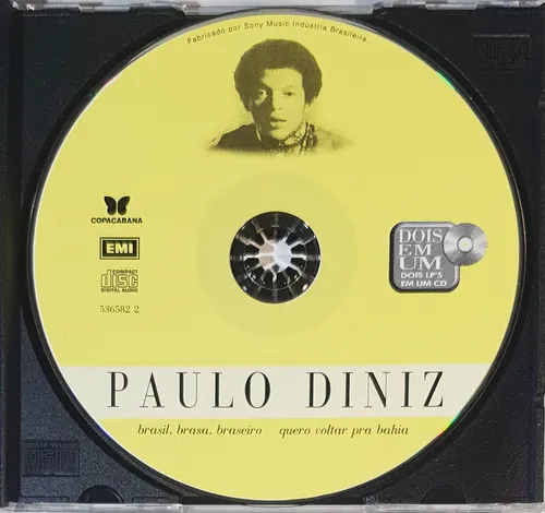 Cd Paulo Diniz Brasil Brasa Braseiro Quero Voltar Pra Bahia Cd Paulo Diniz Brasil Brasa Braseiro Quero Voltar Pra Bahia