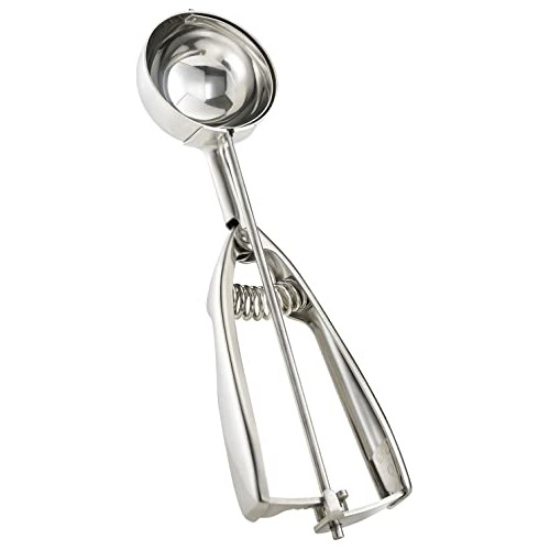 Solula 18/8 Stainless Steel Ice Cream   Muffin Scoop, 3...