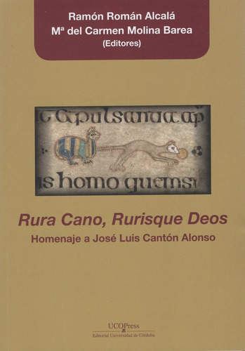 Rura Cano, Rurisque Deos. Homenaje A Jos... (libro Original)