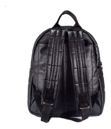 Imagen 4 de 7 de Mochila Morral Mujer Citadina Urbana Metalizada Impermeable