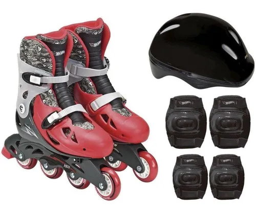 Hot Wheels Patins Ajustável G2 Tam 37 Ao 40 - Fun Divirta-se