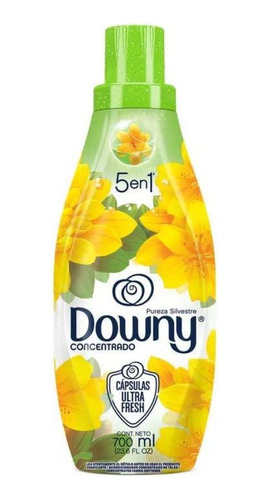 Suavizante De Telas Downy 700 Ml 5 En 1 Pureza Silvestre