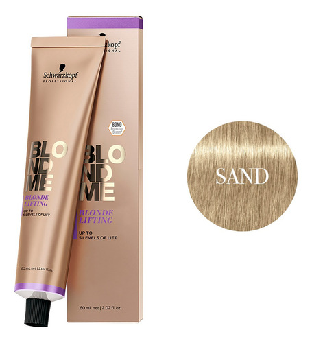  Blondme Tinte 60ml - Ml Tono Aclaración De Rubios Sand