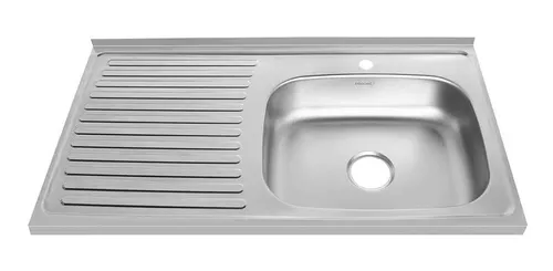 LAVAPLATOS A.INOX 1X52 POCETA IZQUIERDA