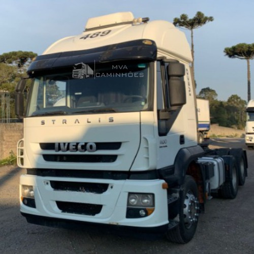 Iveco Stralis 400 6x2 Teto Alto Completo Ano 2014