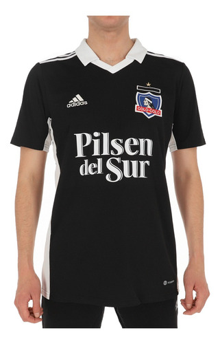 Camisetas adidas Visita Colo Colo 2022 Hombre Black