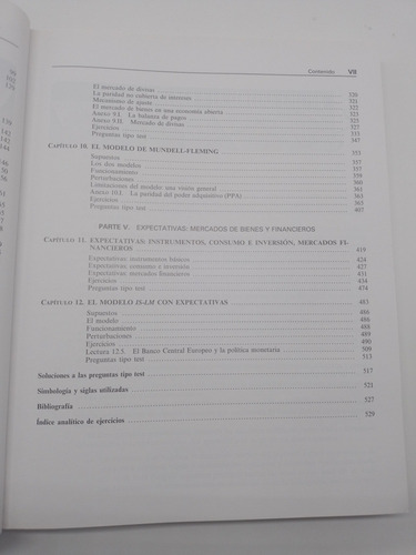 Libro Macroeconomía Problemas Y Ejercicios Resueltos (Usado)