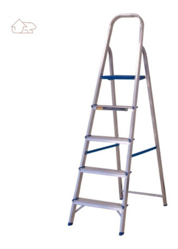 Escalera 5d de aluminio Alumasa