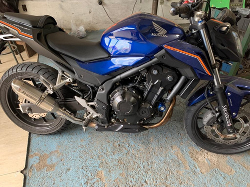 Ponteira Esportiva Cb500f Akrp Laser Cor Inox 2019 A 2024